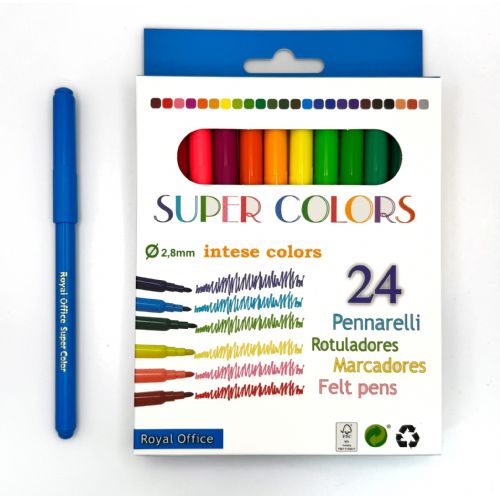 PENNARELLI SUPERCOLORS A 24 ROYAL OFFICE